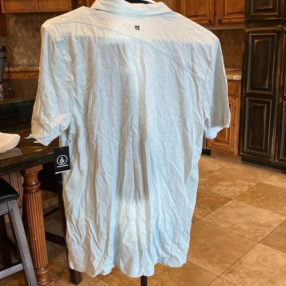 Volcom Green Polo Sz Small NWT‎ - Picture 5 of 5